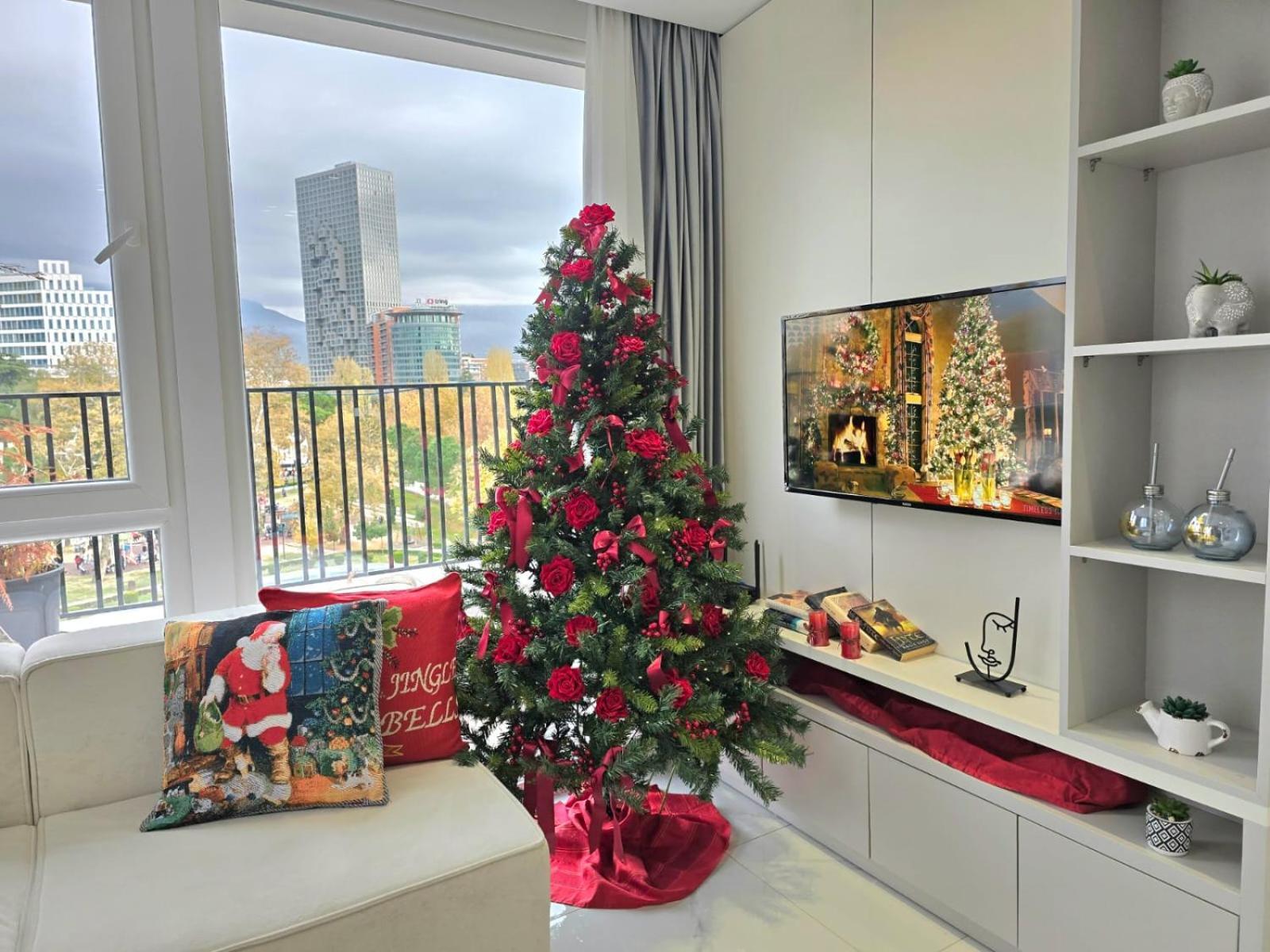 Penthouse With A City View Tirana Esterno foto
